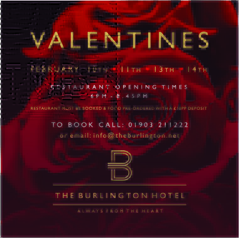 Valentine’s Day at The Burlington Hotel